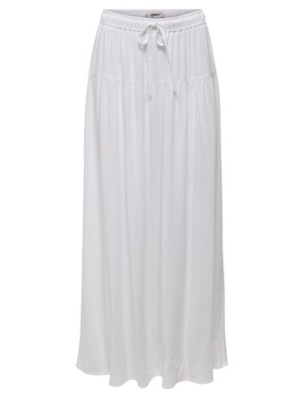 ONLY | Onlsiesta Mw Linen Bl Long Skirt Pnt | S