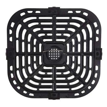 23 * 24 støtteplate med beskyttelsesdeksel, tilbehør til airfryer, dampbrett, silikonpute, bakebrett