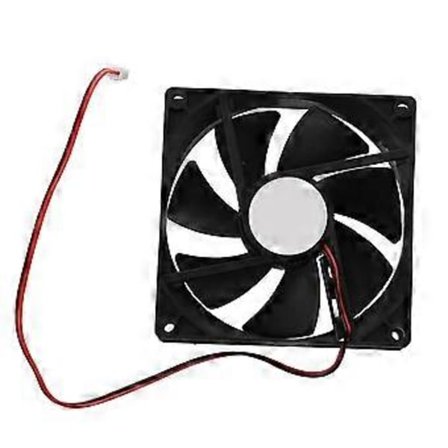 90mm x 25mm DC 12V 2-nastainen jäähdytystuuletin tietokonekoteloon CPU-jäähdyttimeen