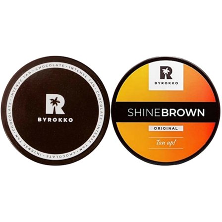 Byrokko Shine Brown + Chokladsolkräm