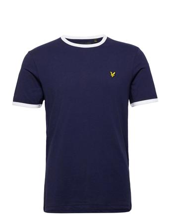 Ringer T-Shirt T-shirts Short-sleeved Blå Lyle & Scott