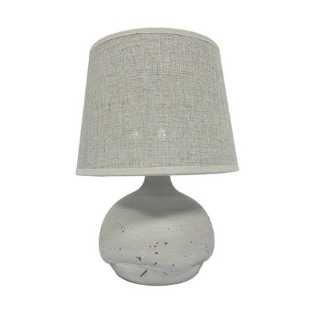 Hestia Naturlig Fläckig Lampa - 33cm One Size Vit