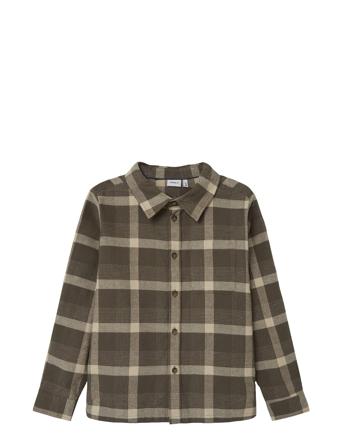 Nkmbestorm Ls Overshirt Green Name It