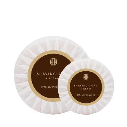 Benjamin Barber Black Oak shaving soap Rakning Herr Svart 100G