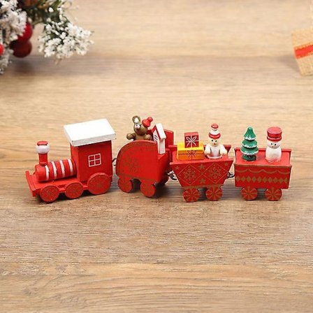 {HH} Juletræ i træ - Glædelig Jul Dekorationer Træhåndværk 2023 Jul Navidad Noel Gaver Godt Nytår 2024