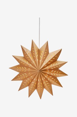 PR Home - Tähti Alfa 60 cm - Ruskea - Valotähdet - - Homeroom