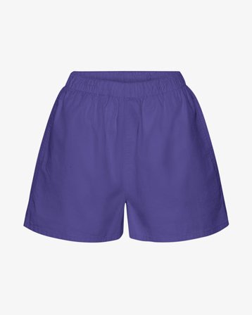 Women Organic Twill Shorts - Ultra Violet - Female - M