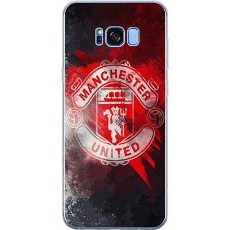 Samsung Galaxy S8 Gennemsigtig cover Manchester United FC