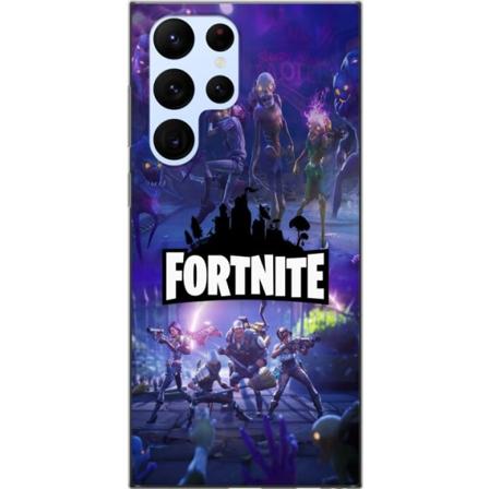 Samsung Galaxy S22 Ultra 5G Läpinäkyvä kuori Fortnite