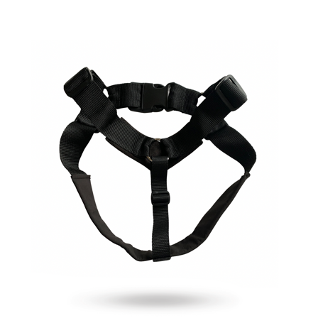 VGW Bälte EXTENSION - Antidrag Sele - Svart - Hundsele