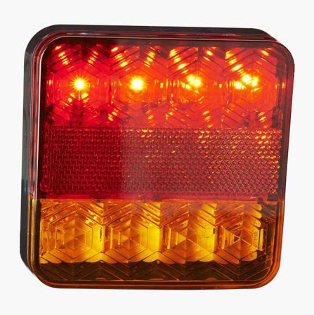 Baklykta LED 112 x 112 mm