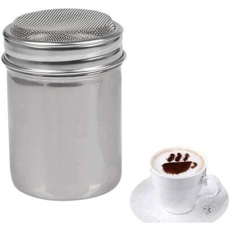 (Rustfrit stål) Krydderi/Kakao/Mel/Sukker Shaker, Krydderikrukke i rustfrit stål