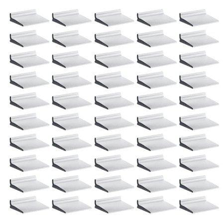 Pakke med 50 selvklebende dørkanter forsegler dør væravisolering Lydisolering