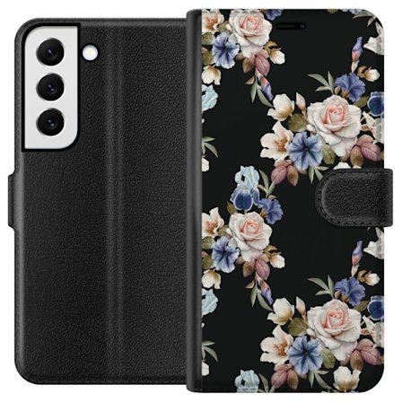 Yhteensopiva Lompakkokotelo Samsung Galaxy S22 5G Kukat