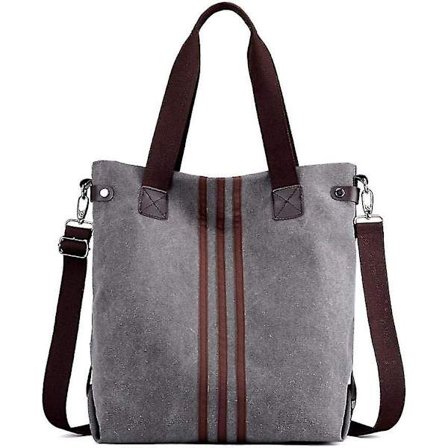 Canvas Handväska Kvinnor Axelväska Stor Axelväska För Dagligt Bruk, Enväg