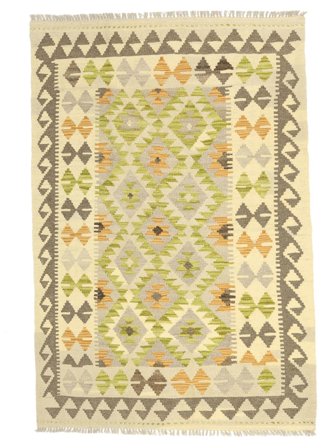Kelim Afghan Old Style Tæppe Håndvævet 104X153 Afghanistan