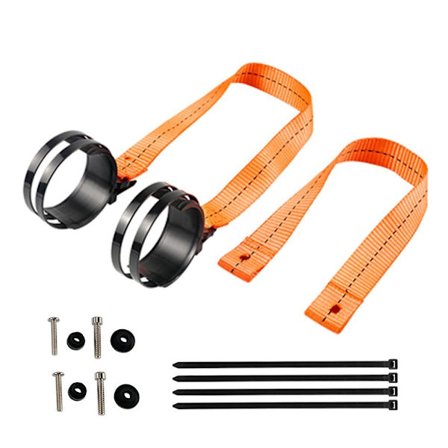 Främre Bakre Fixed Rope Rescue Trailer Strap ORANGE