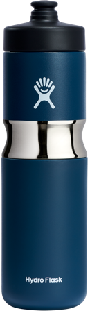HydroFlask Wide Insulated Sport Bottle eristetty sporttipullo, 591 ml, tummansininen - HydroFlask