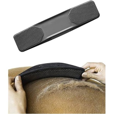 1 Hestebørste, Hestemassagekam, Plejebørste, Massage og Pleje til Fjernelse af Tørt Hår og Snavs fra Heste og Store Hunde.