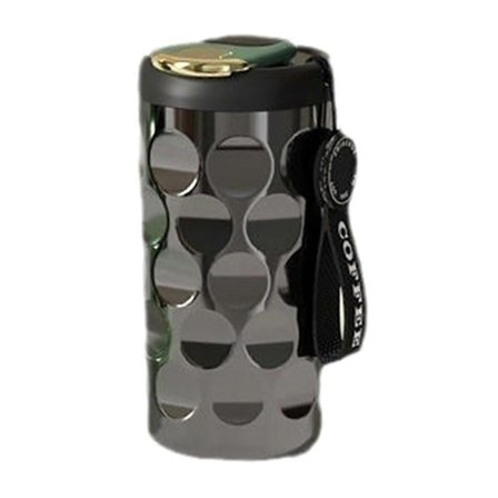 Rustfritt stål krus keramisk liner fortykket høye verdier vannkopp bærbar diamantkopp bilkaffe C OEW