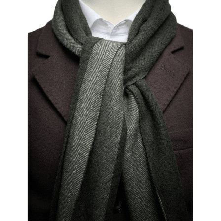 John Henric Winter Scarf Halsdukar & scarves Herr Grön ONESIZE