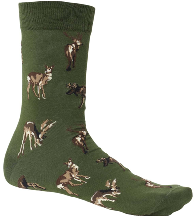 Chevalier Pomeroy Socks Rifle Green Deer - Sokker