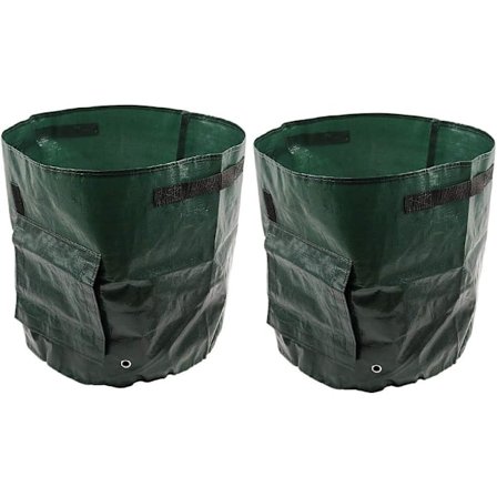 Perunakasäkit /10 Gallonaa - PE-kasvusäkit Perunoille, Porkkanoille ja Tomaateille, 35cm x 50cm