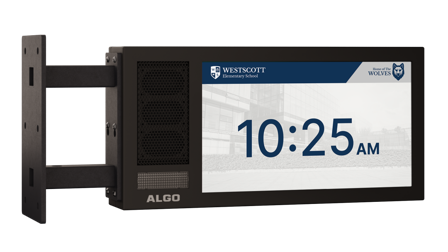 ALGO 8420 IP DIGITAL DISPLAY WITH SPEAKER - DUAL SIDED