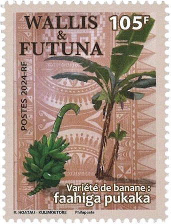 Wallis og Futuna - Bananplante - Postfrisk frimærke