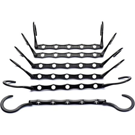 Plassbesparende kleshengere, 10 stk magiske kleshengere plassbesparende, magiske kleshengere plassbesparende, kåpehenger plassbesparende, klesskap 