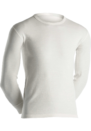 Dovre Långärmad Undertröja 100% Merinoull Marinblå Underlinnen & t-shirts Herr Beige M