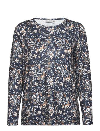 Frcesoft 1 Blouse Blue Fransa