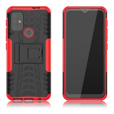 Offroad case - Motorola Moto G30 - Rød