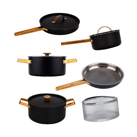 Vargen & thor Arvet XL kattila- ja pannusetti 6 osaa