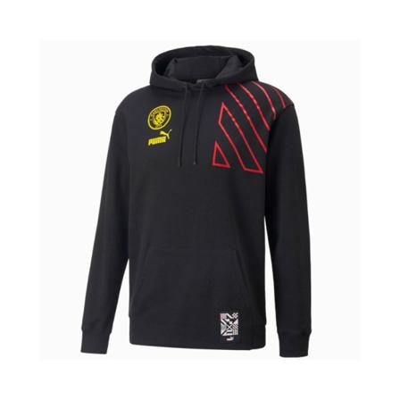 Sweatshirts Puma Manchester United Football Culture Hoody Svarta 182 - 187 Cm/l