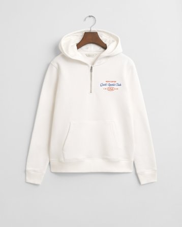 GANT Teenager Teen Girls Sports Club Graphic Half-Zip Hoodie (134/140)