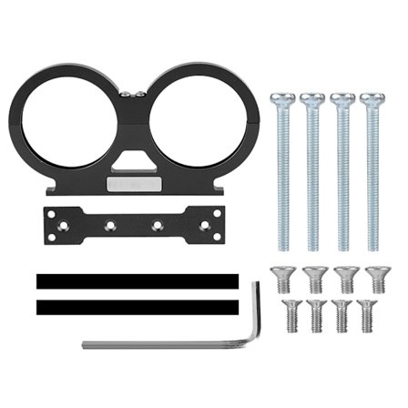 Vandkøling Vandtank 60MM Cylinder Tank Metal Spænde Montering Beslag (Sort)