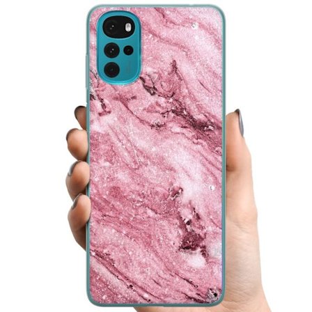 Yhteensopiva Puhelinkuori Motorola Moto G22 Glitteri Marmori
