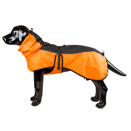 Selected by ZOO - Vinterteppe Pajazzo, XL, 50 cm, oransje - Hund - Hundeklær & potesokker - Hundedekken & regndekken - ZOO.no