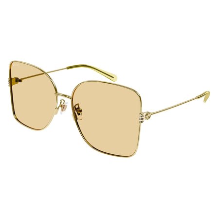 Gucci - Solbriller - Gull - GG1282SA 005 62