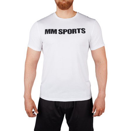 MM Sports Gym T-skjorte i hvitt - XXL