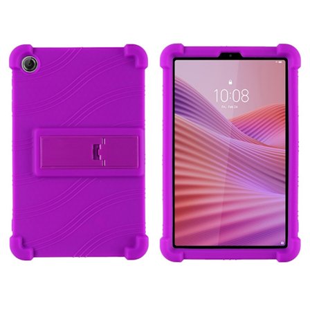 SKALO Lenovo Tab One Armor Silikoni Suojakuori - Violetti