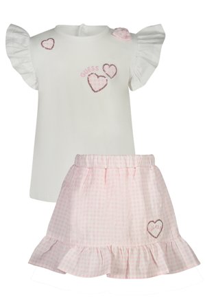 Guess Jeans T-shirt Maniche Corte Bambina Rosa