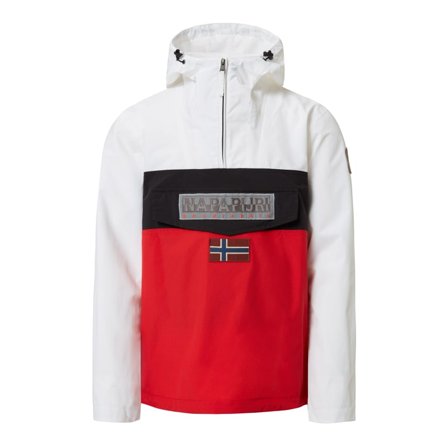 Napapijri Men's Rainforest Summer Block Men unlined jacket Red M