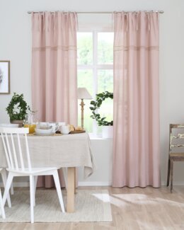 Knyttebåndslengde Sanna 2-pk Rosa