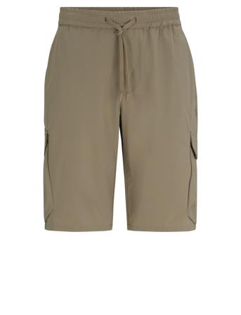 S_Urbanex-Cargo1 Sport Shorts Cargo Shorts Green BOSS