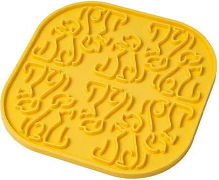 Fiboo Lollipopp Slickmatta 19cm Gul