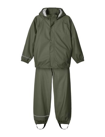 Nkndry Rain Set Noos Outerwear Rainwear Rainwear Sets Grønn Name It*Betinget Tilbud
