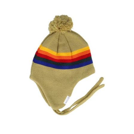 Coal - Grön pom Beanie - The Bert Khaki Pom @ Hatstore