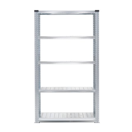 Verzinktes Fachbodenregal TRANSFORM für 40-Fuß-Container, D 400 mm